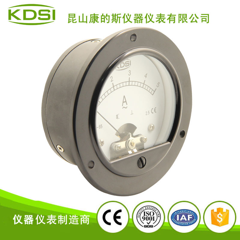 指针式圆形交流电流表 B0-65 AC5A-1
