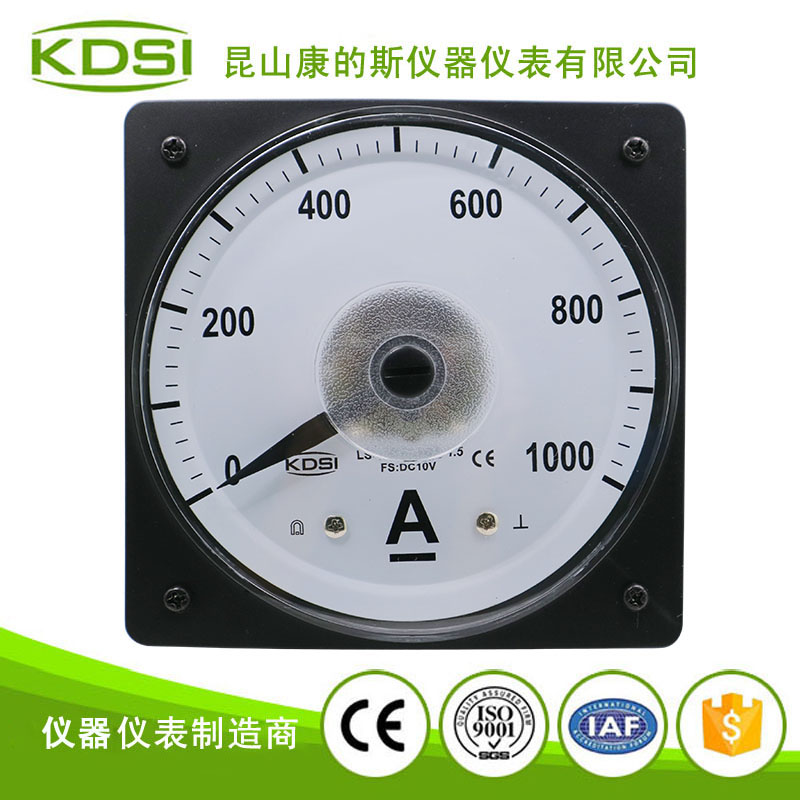指针式船用电流表LS-110 DC10V 1000A