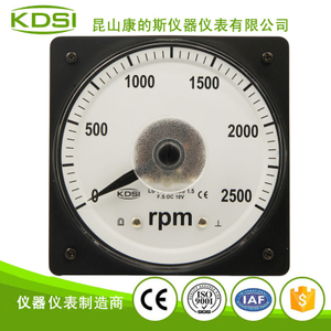 指针式广角度直流电压转速表 LS-110 DC10V 2500RPM
