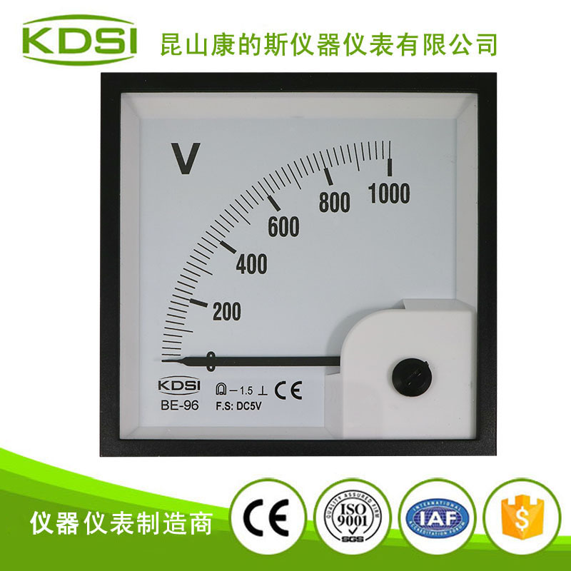 指针式直流必一·运动(BSports)官方网站
BE-96 DC5V 1000V