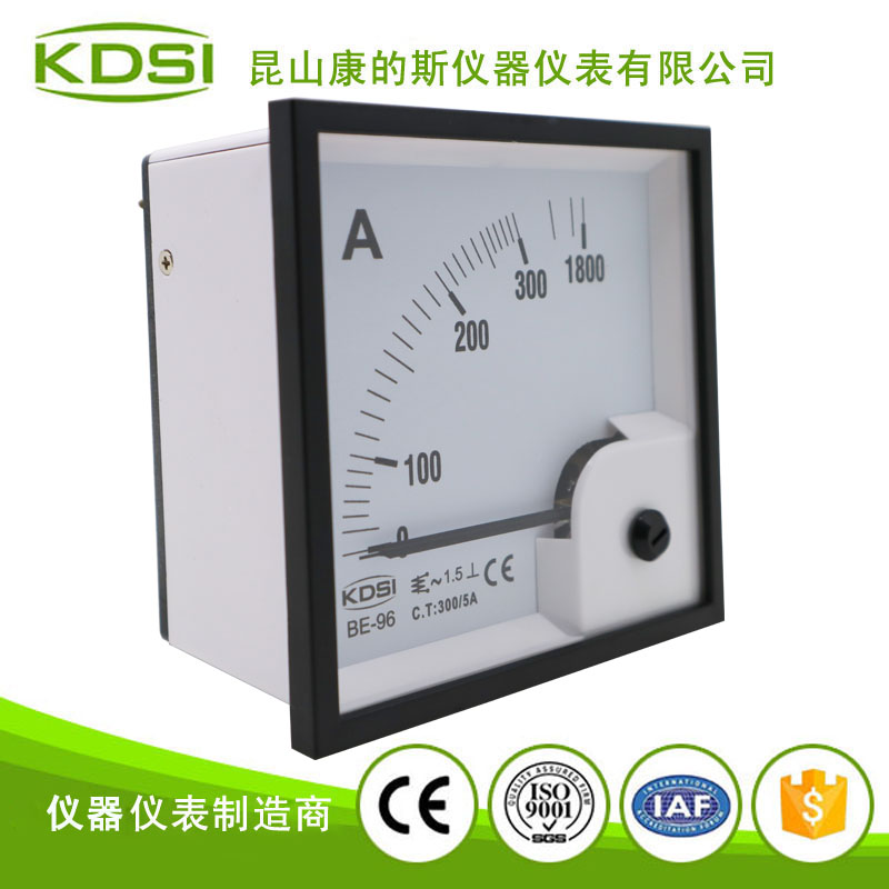指针式交流电流表 BE-96 AC300-5A 6倍-1