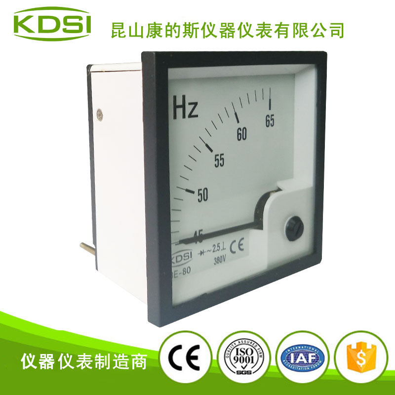 指针式频率表 BE-80 45-65HZ 380V-2