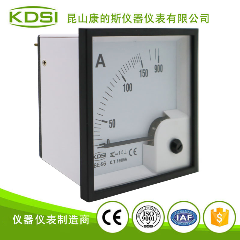 指针式交流电流表 BE-96 AC150-5A 6倍-1