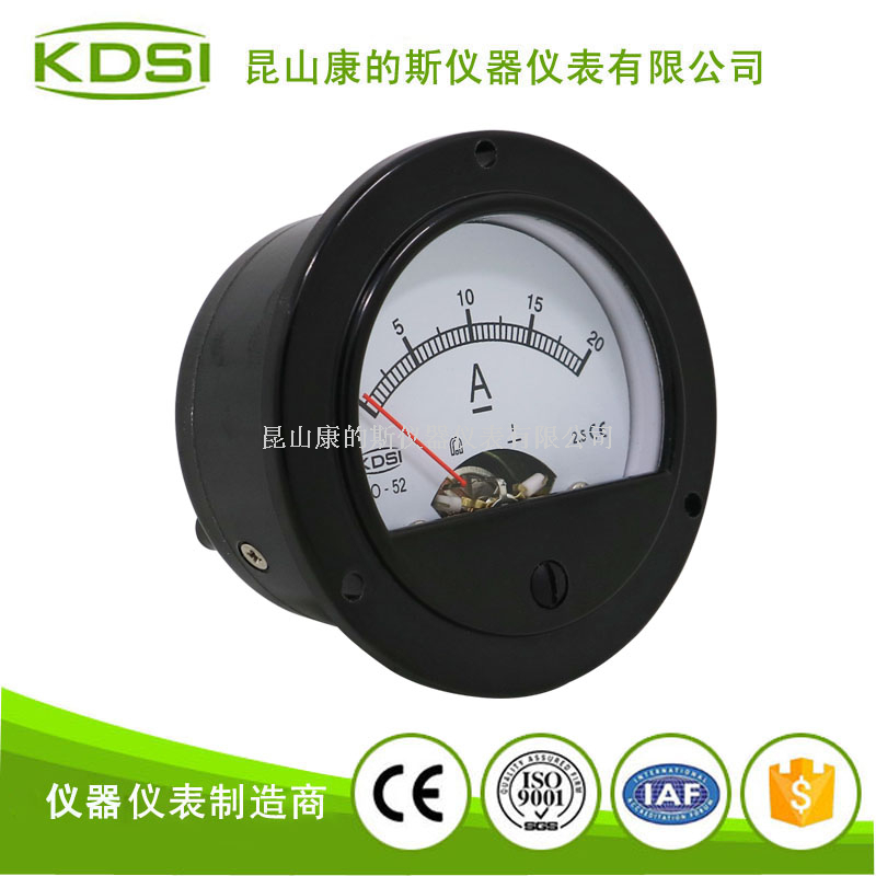 指针式直流电流表BO-52 DC20A-1