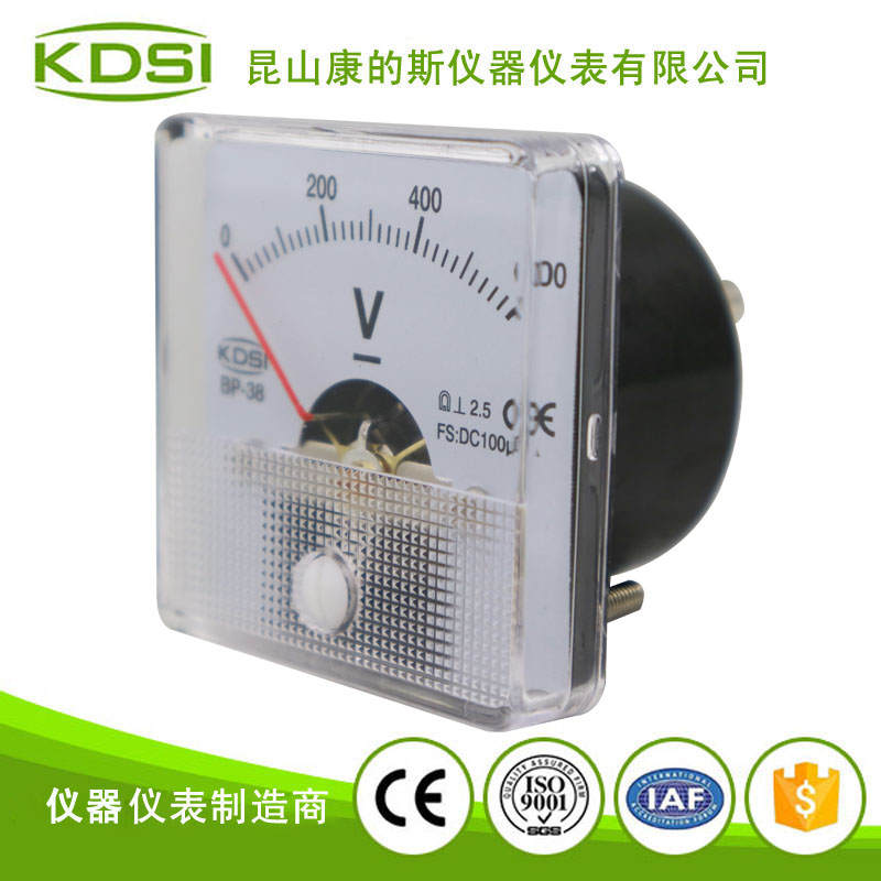 指针式直流必一·运动(BSports)官方网站
 BP-38 DC100uA 600V-2
