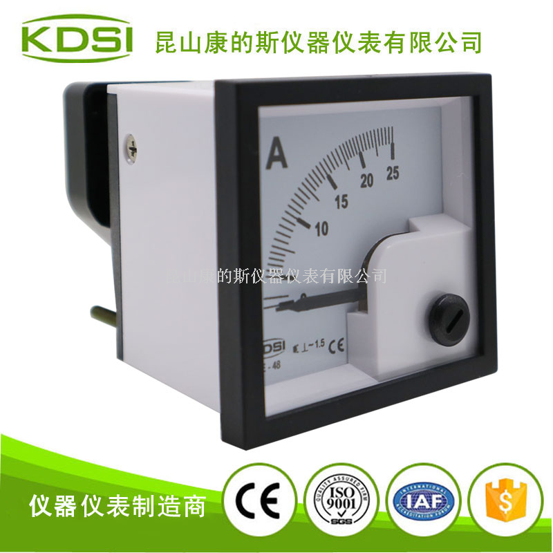 指针式交流电流表BE-48 AC25A无过载-1