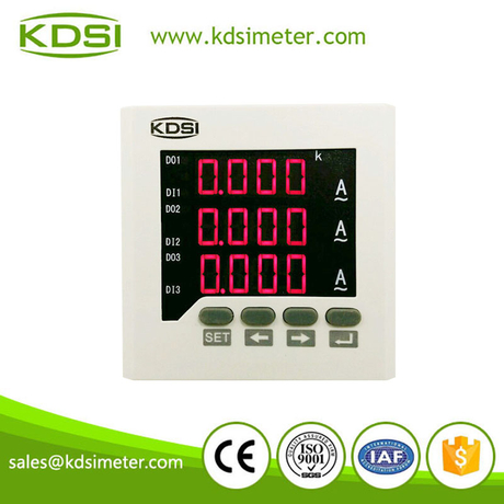  BE80 AC500V三相交流电压表 数字显仪表 电压变比可编程