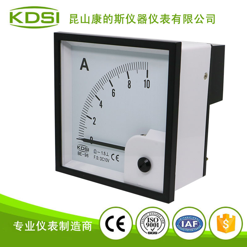 指针式直流电流表 BE-96 DC10V 10A-1