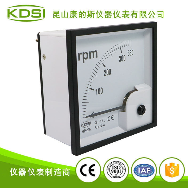 指针式直流电压转速表BE-96 DC6V 350RPM-2