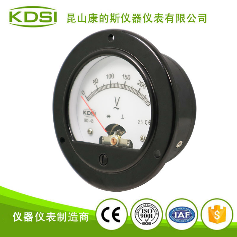 指针式圆形交流必一·运动(BSports)官方网站
 BO-65 AC250V整流式-1 背光表