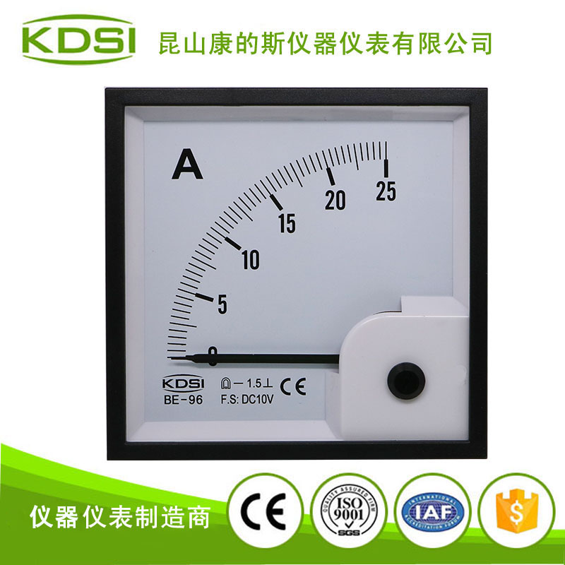 指针式直流电流表 BE-96 DC10V 25A
