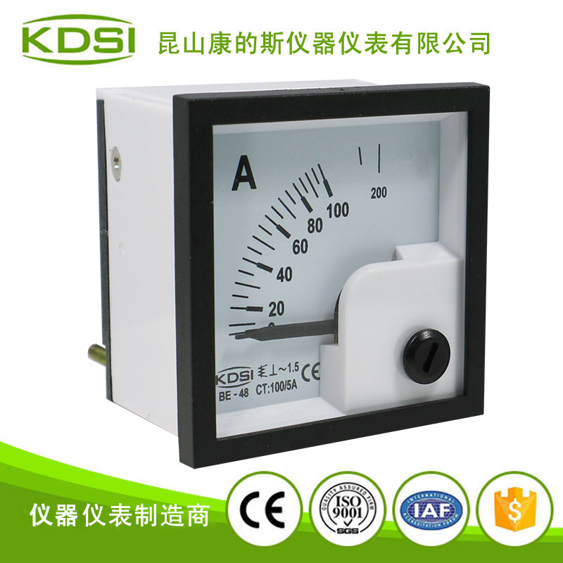 指针式交流电流表头 BE-48 AC100-5A-1