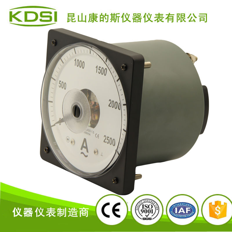 指针式广角度交流电流表 LS-110 AC2500-5A-1