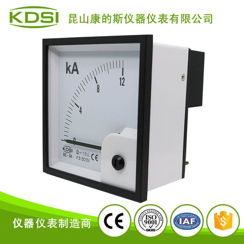 指针式直流电流表 BE-96 DC10V 12KA-1