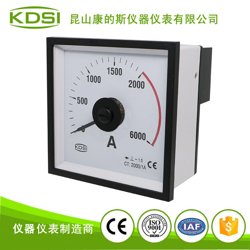 指针式交流电流表头 BE-96W 2000-1A3倍整流式-1