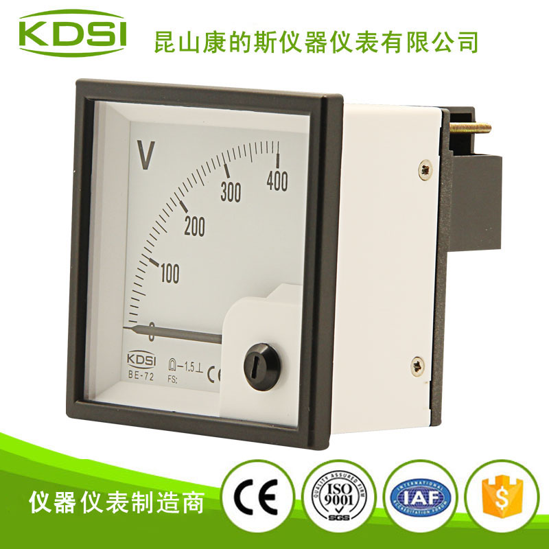 指针式直流必一·运动(BSports)官方网站
 BE-72 DC400V-2