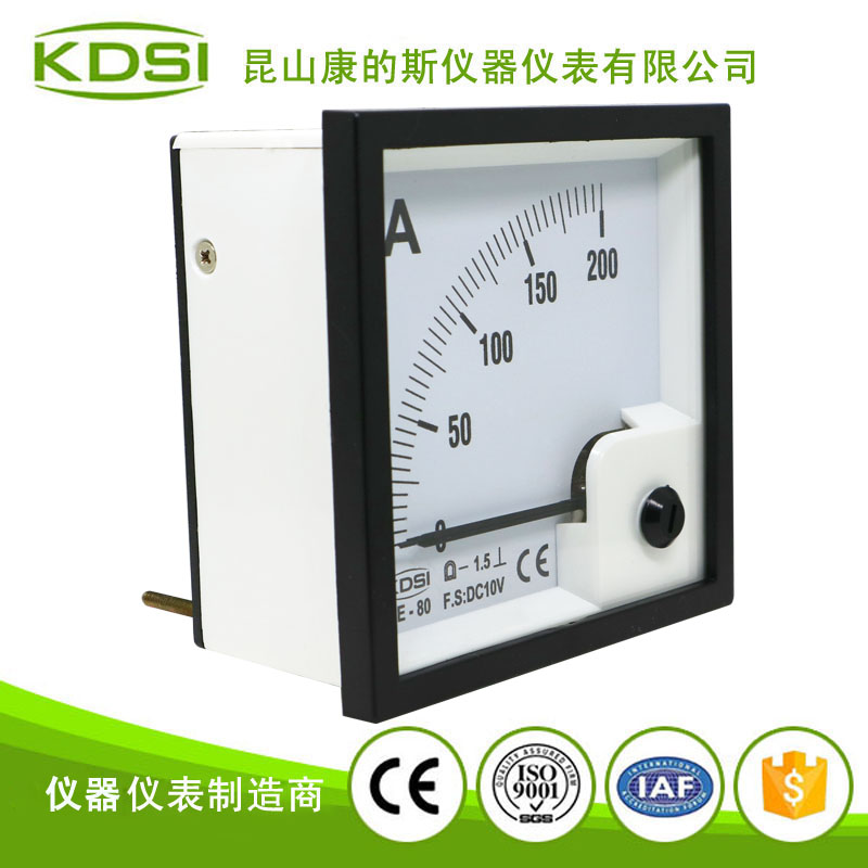 指针式直流电流表 BE-80 DC10V 200A-1
