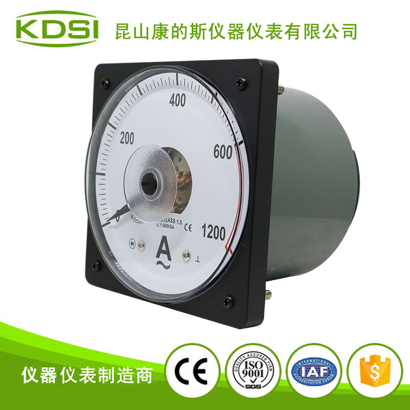 指针式交流船用电流表LS-110 AC600-5A 2倍-1