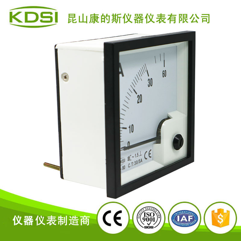 指针式交流电流表BE-80 AC30-5A-2