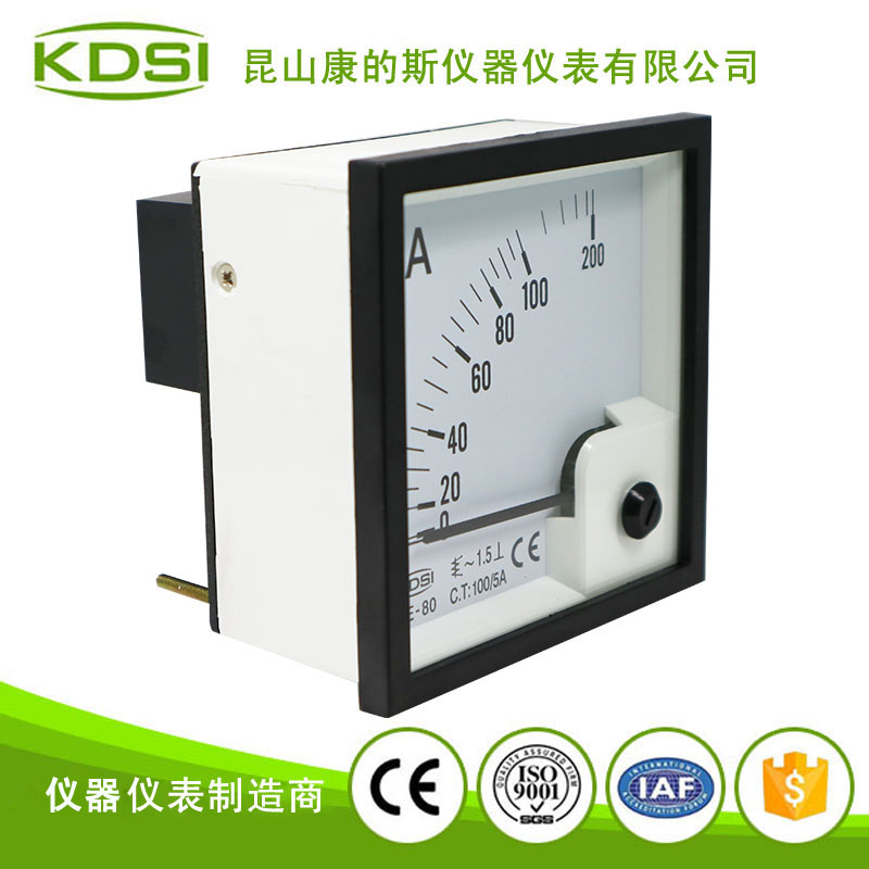 指针式交流电流表BE-80 AC100-5A-2