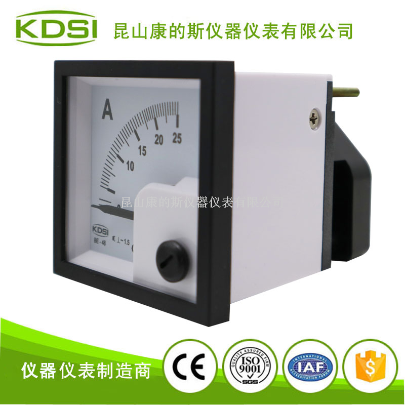 指针式交流电流表BE-48 AC25A无过载-2