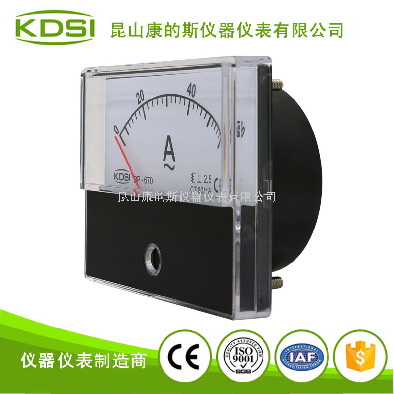 指针式交流电流表BP-670 AC60-1A-2