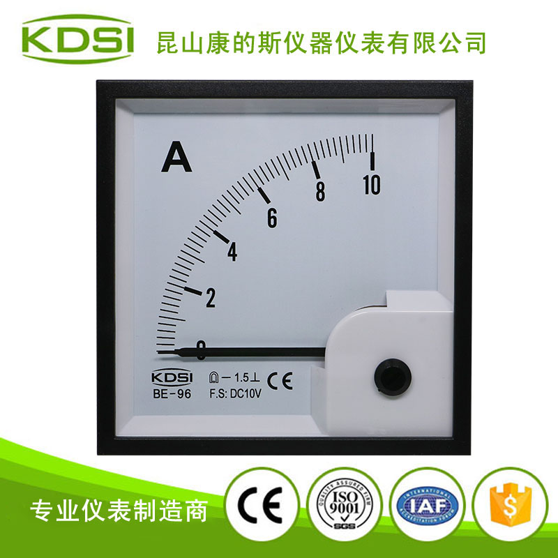 指针式直流电流表 BE-96 DC10V 10A