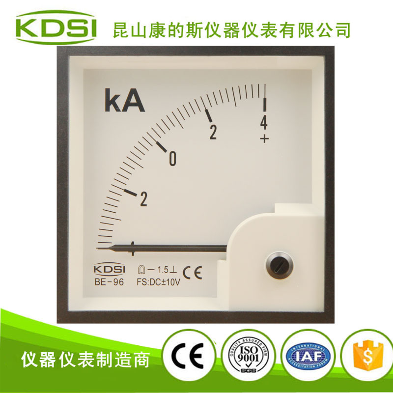 指针式直流电压电流表 BE-96 DC -10V -4KA