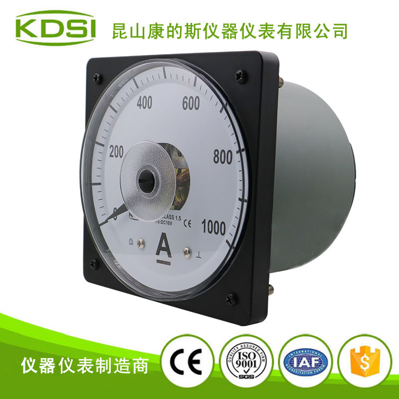 指针式船用电流表LS-110 DC10V 1000A-1