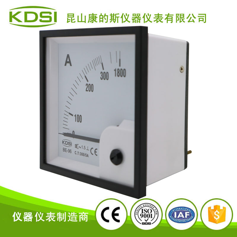 指针式交流电流表 BE-96 AC300-5A 6倍-2