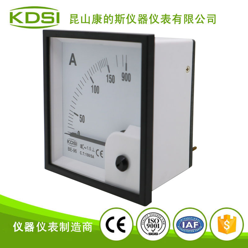 指针式交流电流表 BE-96 AC150-5A 6倍-2