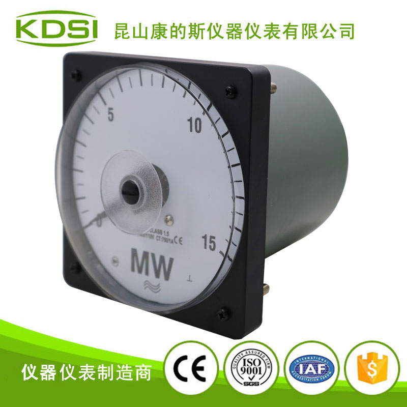 指针式三相功率表 LS-110 15MW 11KV-110N 750-1A-2