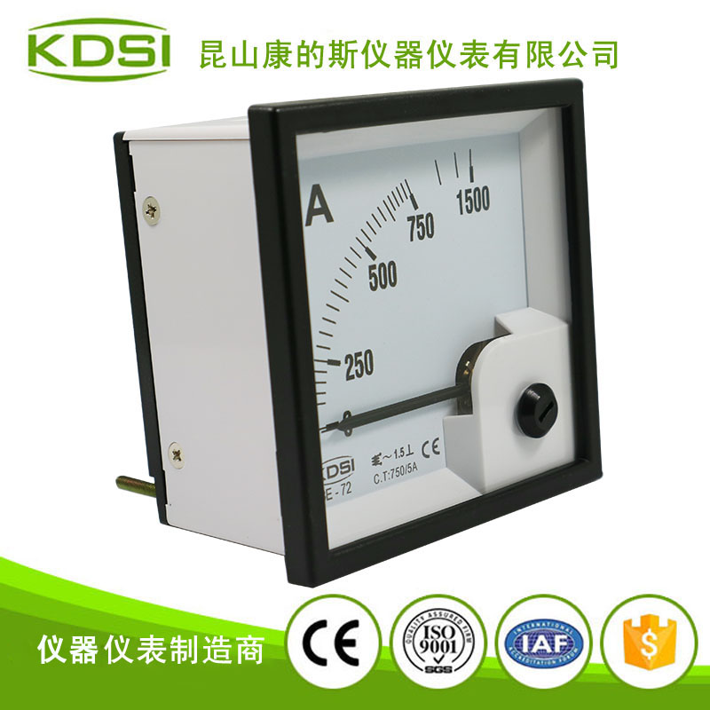 指针式交流电流表BE-72 AC750-5A-2