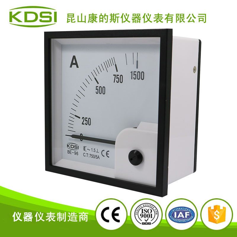 指针式交流电流表BE-96 AC750-5A-1