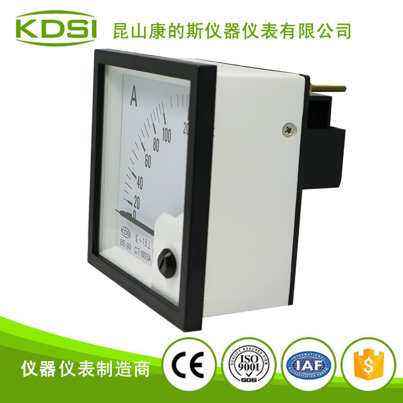指针式交流电流表BE-80 AC100-5A-1