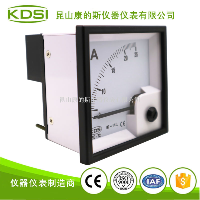 指针式交流电流表BE-72 AC25A无过载-1