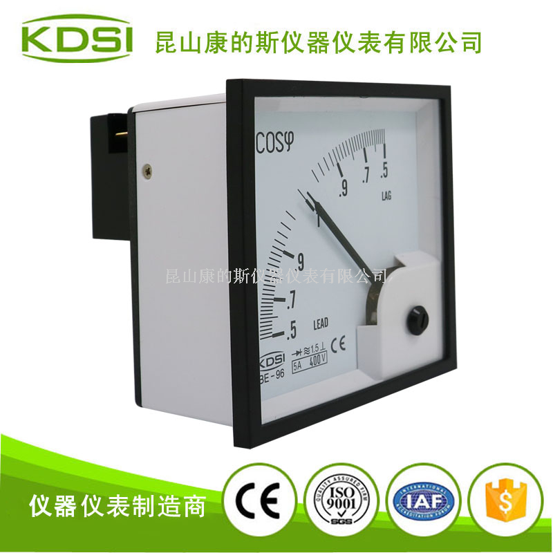 指针式功率因素表BE-96 COA 5A 440V-1