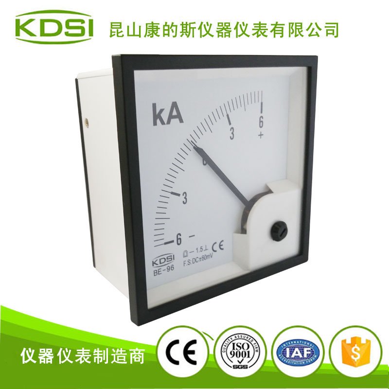 指针式直流正负安培表 BE-96 DC -60mV -6KA-2