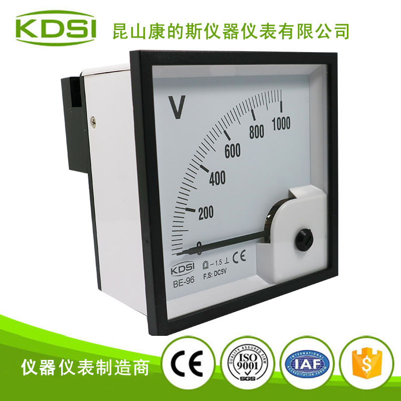 指针式直流必一·运动(BSports)官方网站
BE-96 DC5V 1000V-2