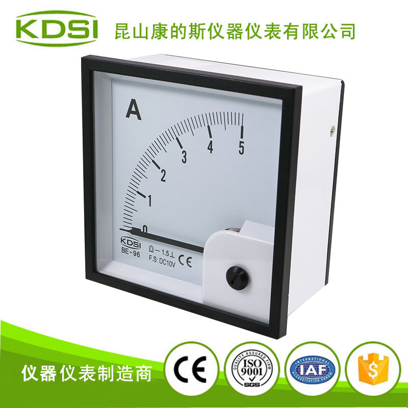 指针式直流安培表BE-96 DC10V 5A-1