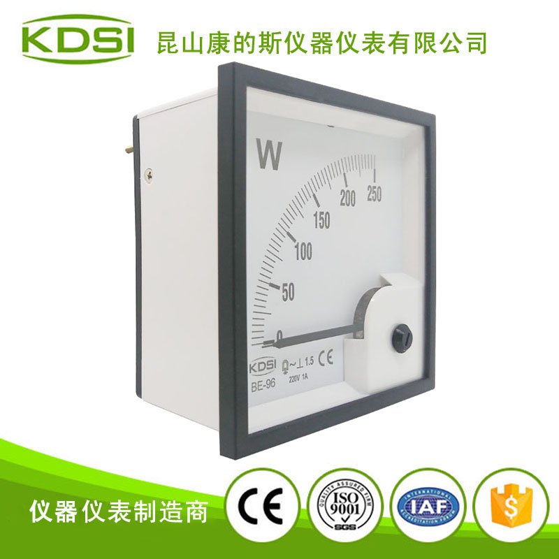 指针式功率表 BE-96 1000kW 1500-5A 380V-1