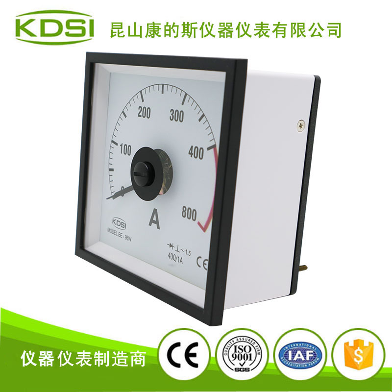 指针式交流电流表BE-96W AC400-1A整流式-2