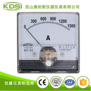 電焊機用指針式直流電流表 BP-60N DC1500A 接分流器