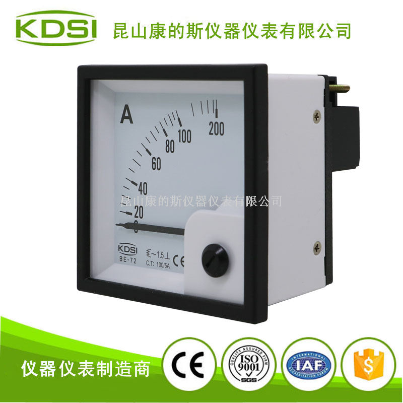指针式交流电流表BE-72 AC100-5A-2