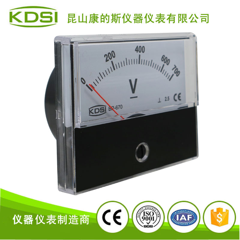 指针式直流必一·运动(BSports)官方网站
BP-670 DC700V-1