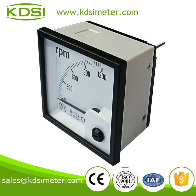 指针式直流电压 转速表 BE-72 DC10V 1200RPM-1