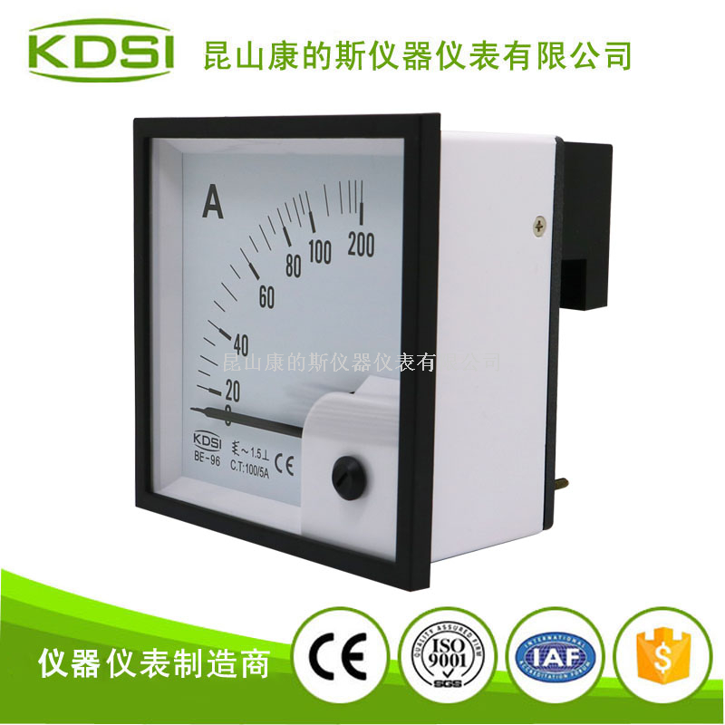 -60℃防冻电流测量指针表BE-96 AC100/5A