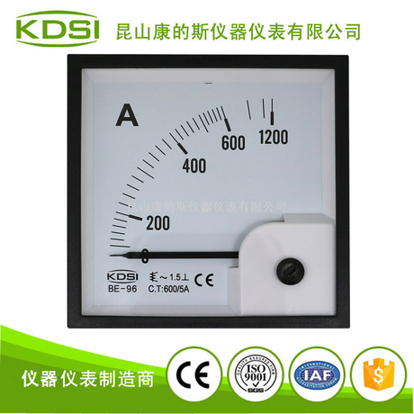 bg视讯厅交流电流表 BE-96 AC600/5A