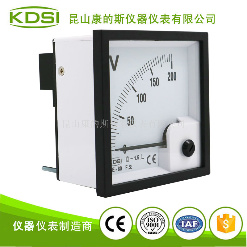 指针式直流必一·运动(BSports)官方网站
BE-80 DC200V-2