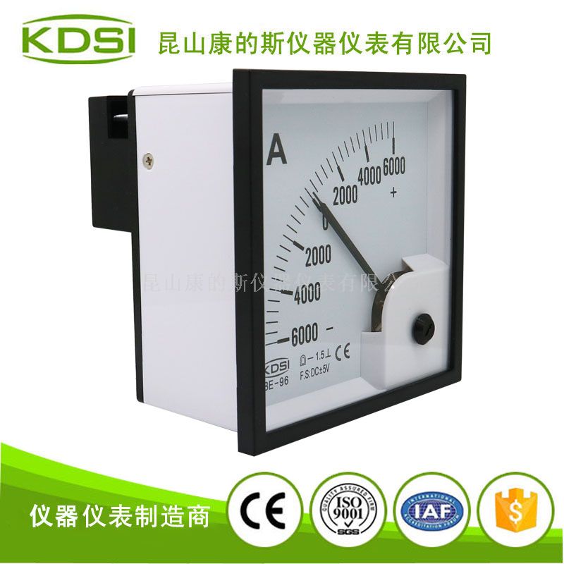 指针式直流电流表BE-96 DC -5V -6000A-2